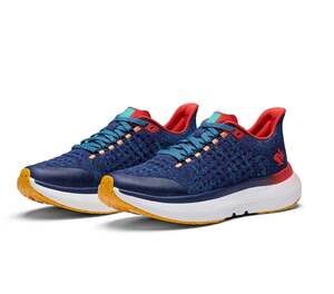 Rabbit Mens Dream Chaser Running Shoes Size 12.5 Blue Red Athletic Sneakers NIB